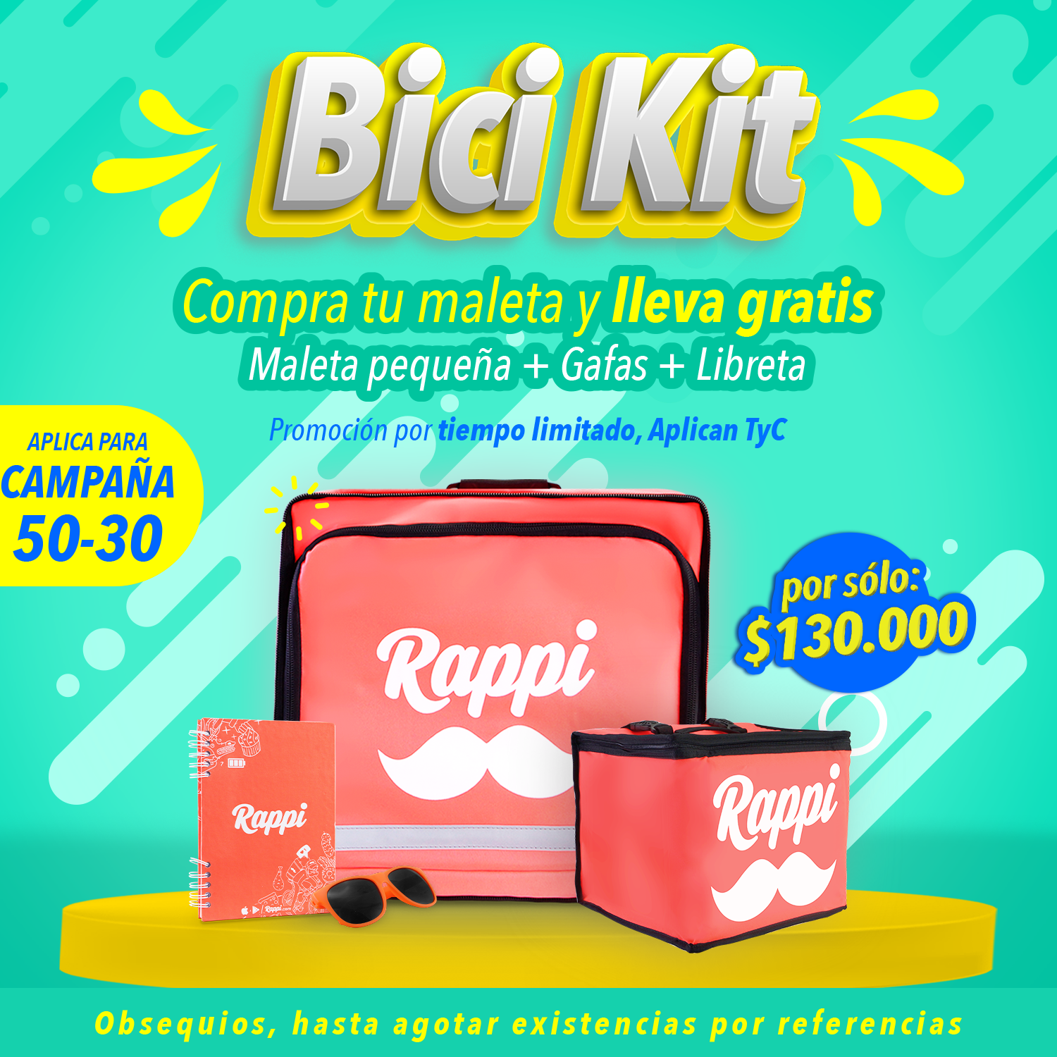 RAPPI KIT - Tienda Oficial SoyRappi Colombia
